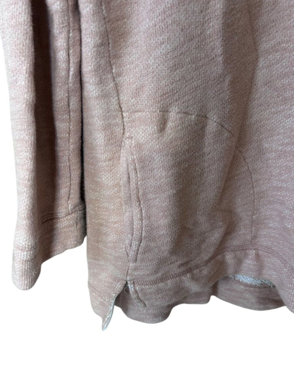 J. Crew 100% Cotton Cowl Neck Sweatshirt Blush Pink Size S - Picture 5 of 8
